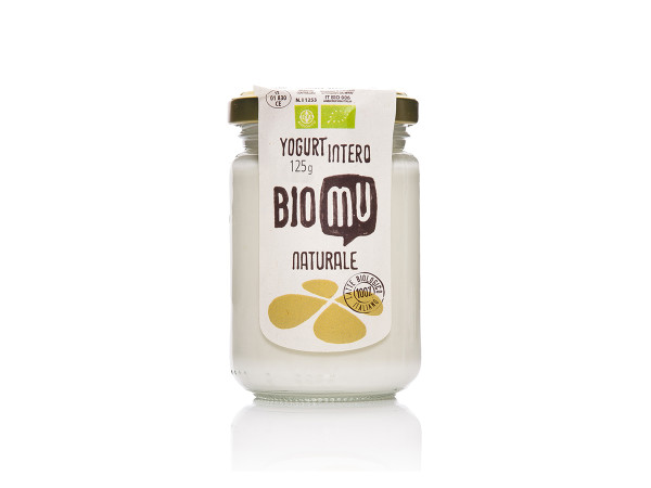 Yogurt biomu bianco intero 125 gr bio (foto)